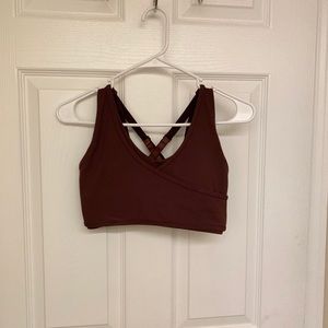 Gymshark Studio sports bra - Berry red